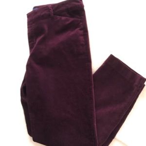 Old Navy Velvet Pixie Pants